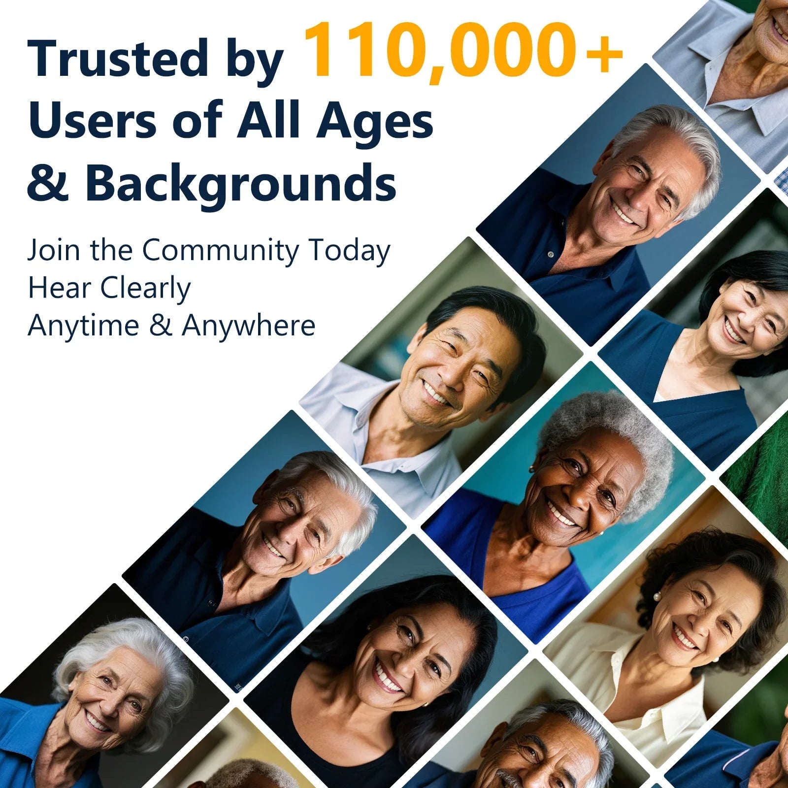 Acevion ITE 2.2 hearing aid trusted by 110000+ users worldwide