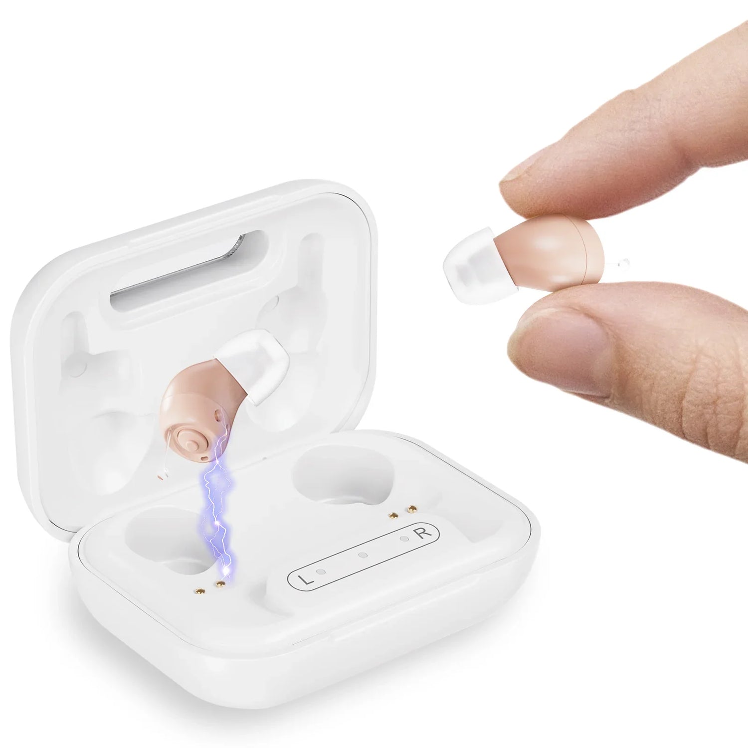 Acevion ITE 2.1 invisible in-ear OTC hearing aid